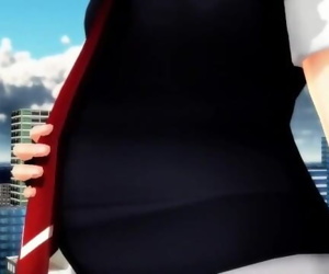 MMD successfully girl vore