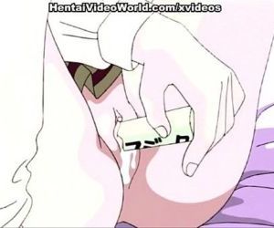 Pink-haired hentai teen..
